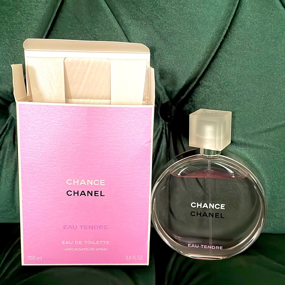 CHANEL CHANCE Pink EAU TENDRE 100ml 3.4 fl.oz. EAU DE TOILETTE
